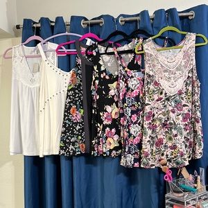 6 Torrid and Maurice’s tanks XXL-2 some NWT
